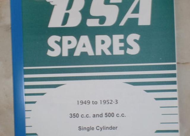 BSA B31/B33 1949-53 Teilebuch
