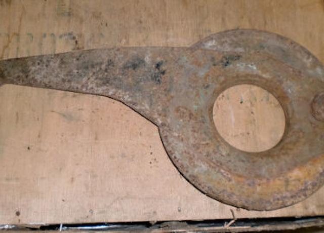 Triumph Brake Plate from Sprung Hub used