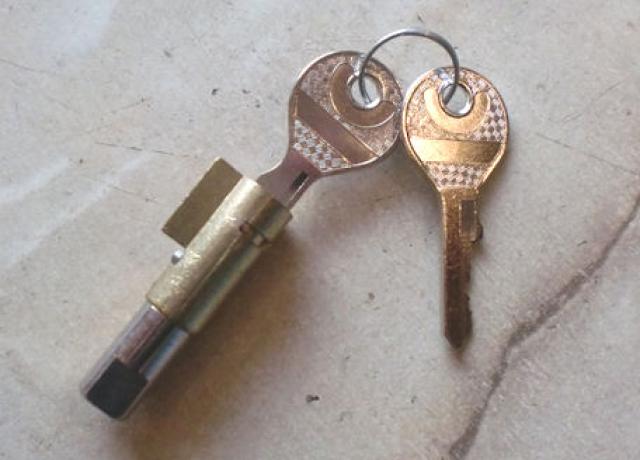 BSA/Triumph Steering Lock with Keys 
