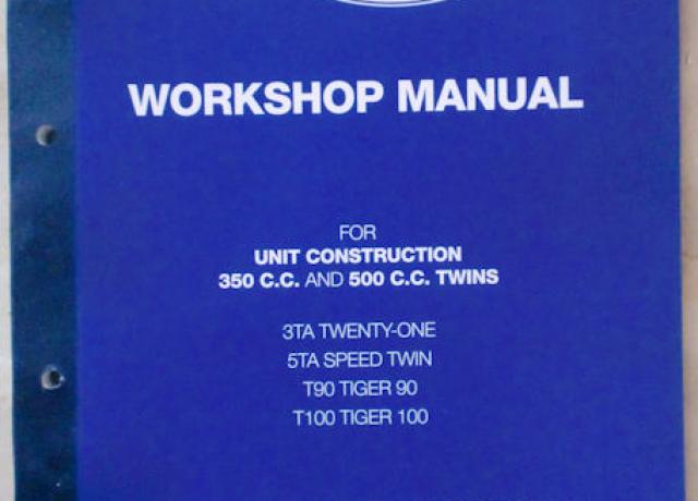 Triumph Workshop Manual 350cc and 500cc Twins
