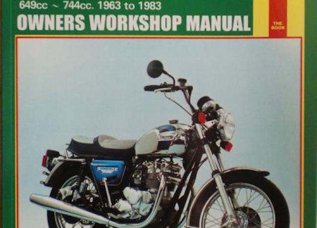 Triumph 650 & 750 2-valve Unit Twins 1963-1983 Owners Workshop Manual, Handbuch