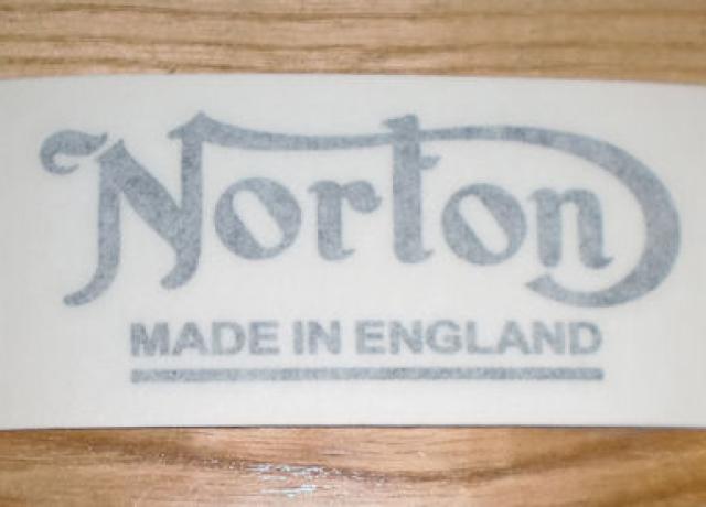 Norton, Made in England Sticker Fastback 1960's