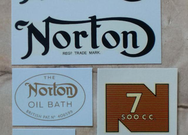 Norton Model 7 1953-55 Transfer Set