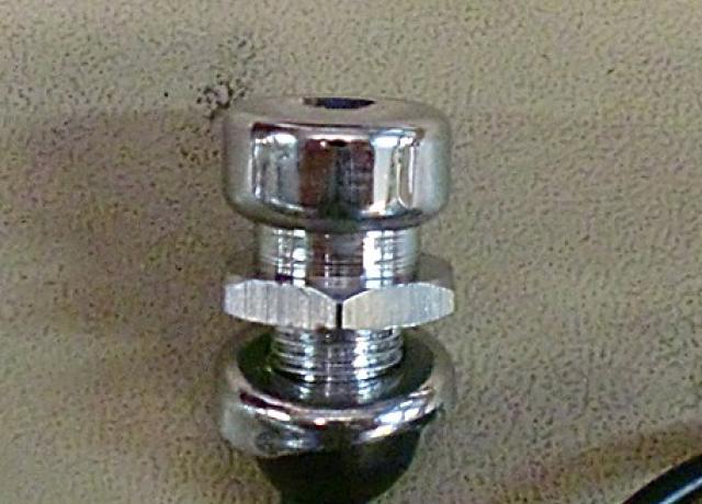 Horn/Cutout button Handlebars Screw in