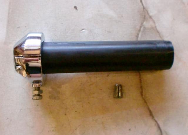 Gasgriff mit Seilstop für 1" 25mm Lenker /Set - neu