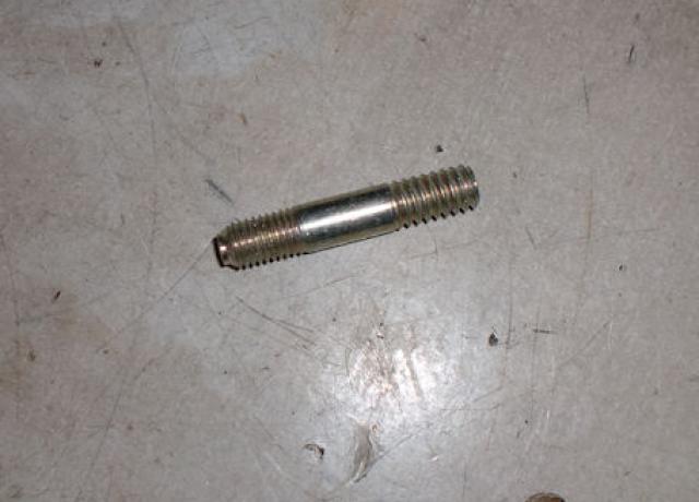 Triumph Stud for Oil Pump Body  1.3/8" x 1/4" 28TPI UNF/20TPI UNC