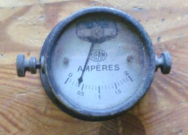 Sifam Amperemeter 0-1-2 used