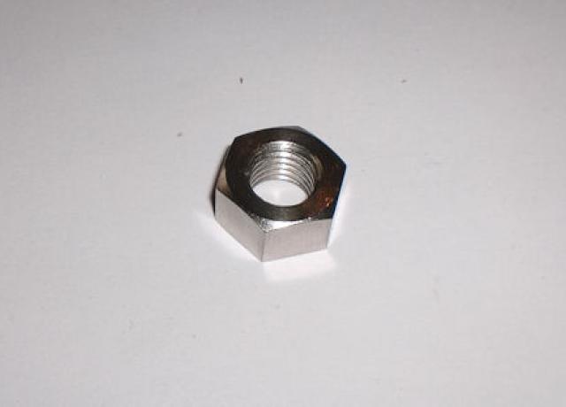 Vincent Plain Nut 3/8"BSF 20TPI. Stainless Steel