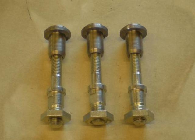 AJS/M. Brough Superior/Norton Bolt and Nut Set f. 3-spring clutch