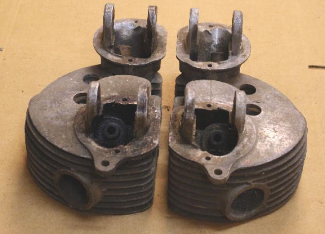 Ajs. Matchless Cylinder Head used