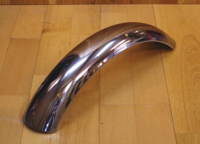 Triumph Front Mudguard T140D Chrome. Bobber.