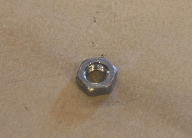 Norton Einstellmutter für Hinterkette Chrom