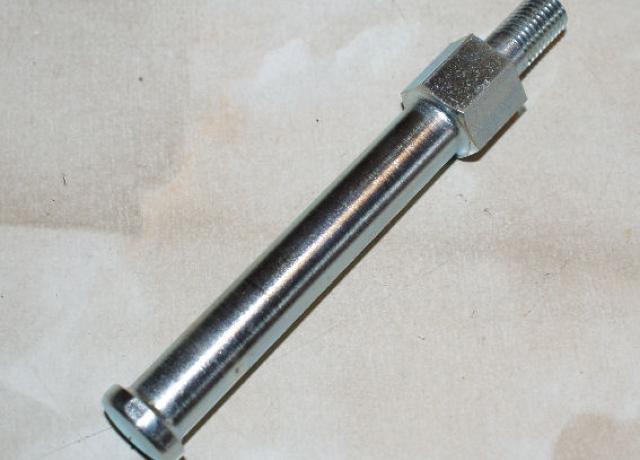 Velocette Fußrastschutz Bremsseite 