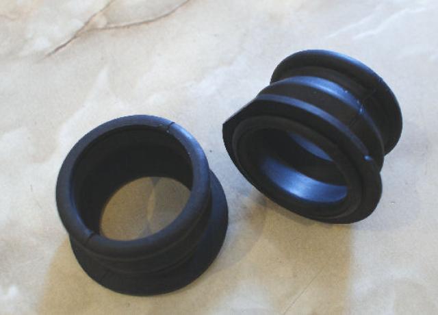 Norton Luftfilter/Vergaser Verbindungsstück /Paar