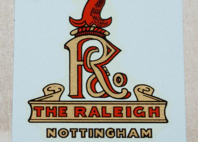 Raleigh Abziehbild für hinteren Kotflügel 1921/33 