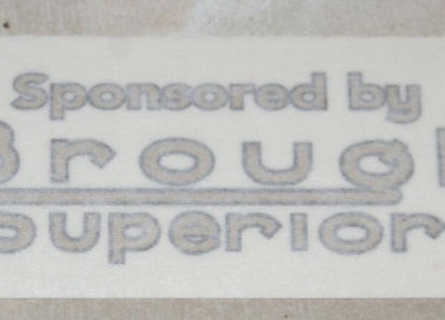 Brough Superior Transfer 