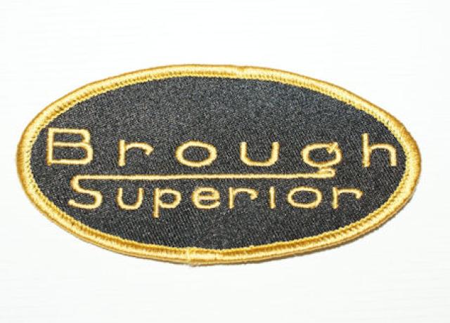 Brough Superior Sew On Badge 