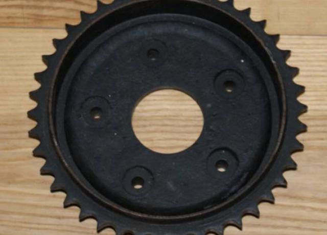 AJS/Matchless Rear Wheel Sprocket/Brake Drum used 42T