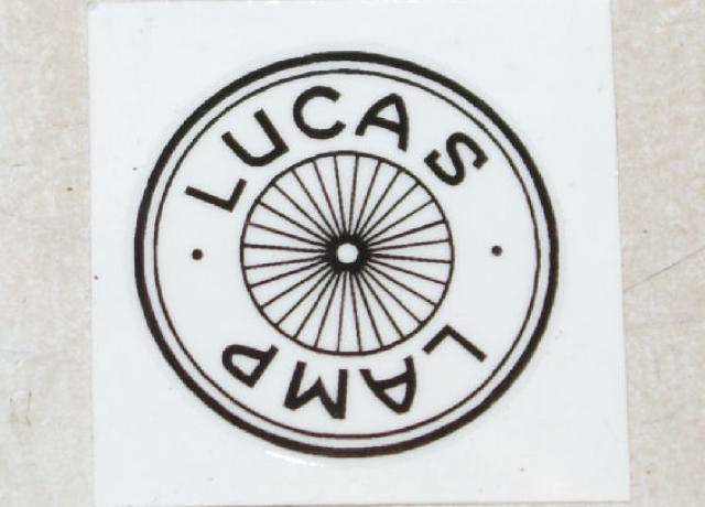 Lucas Aufkleber für Scheinwerfer 