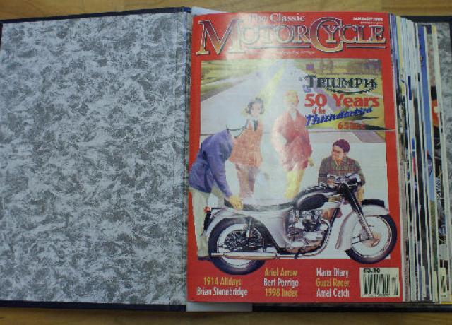 Classic Motorcycle Magazinsammlung Jan. - Dez. 1999