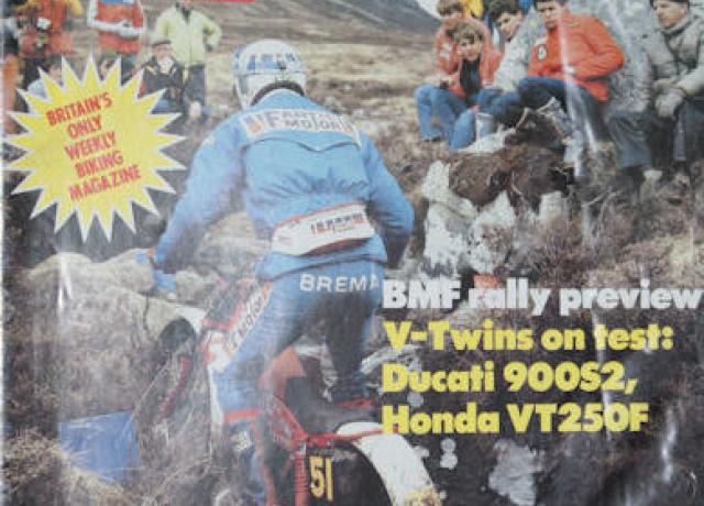 Motor cycle weekly 14th May 1983, Brochure