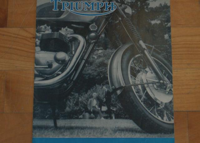 Triumph - top line for ´69, Prospekt