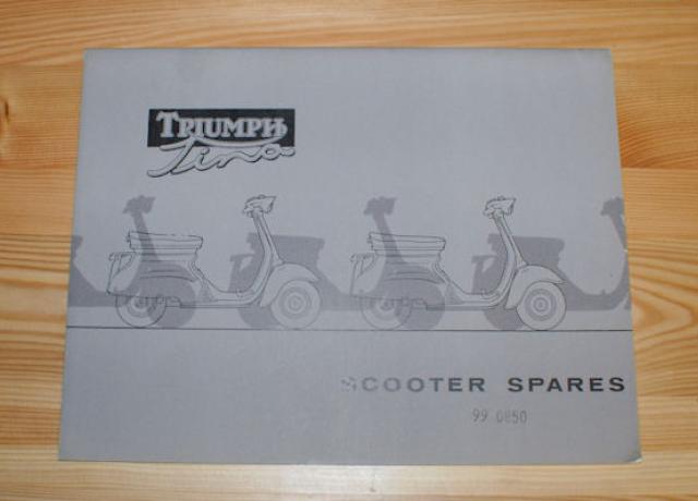 Triumph Scooter Spares, Teilebuch