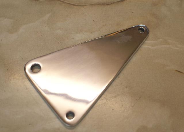 Velocette Platte für Fußraste hinten rechts (Ganghebel)