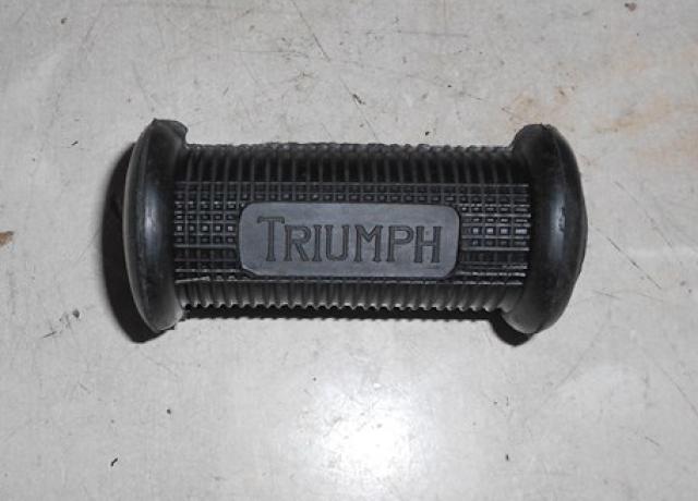 Triumph Kickstartgummi mit Logo geschlossenes Ende