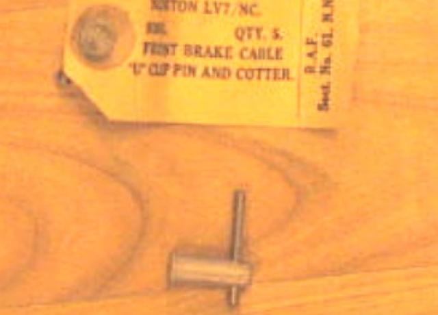 Front brake cable pin Norton 16H