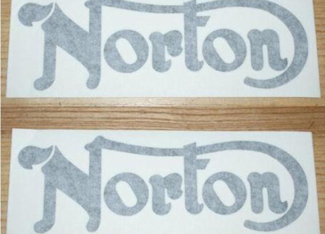 Norton Commando Tank Sticker /Pair black