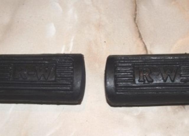 Rudge-Whitworth Footrest Rubbers /Pair 