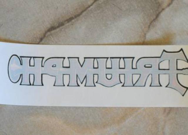 Triumph Tank Transfer Post Horn Type 1905