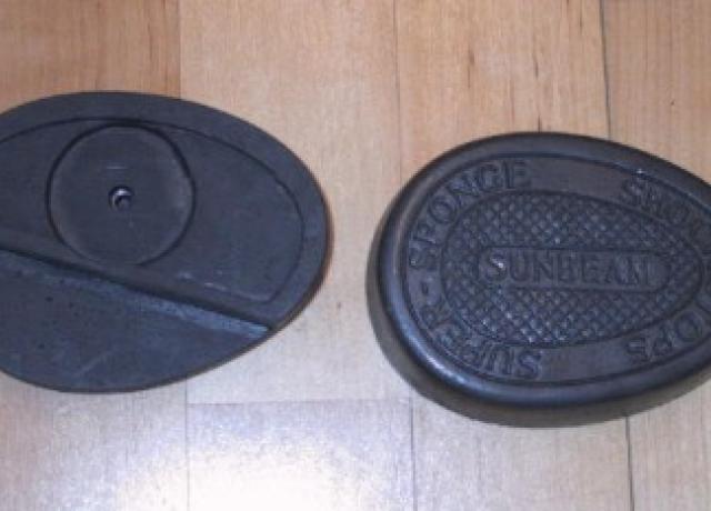 Sunbeam Kneegrip rubbers oval with cut out /Pair 