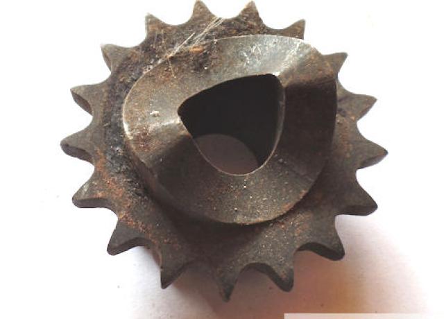 AJS/Matchless Engine Sprocket 17/17 Teeth ID: 22mm used/NOS