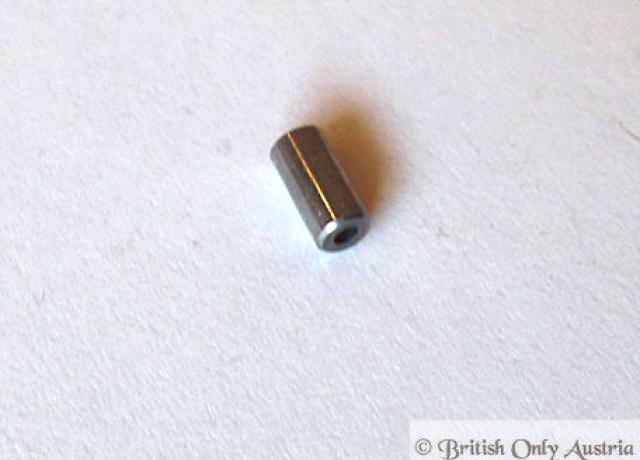Nippel f. Kabel L: 9.5mm ID: 4mm
