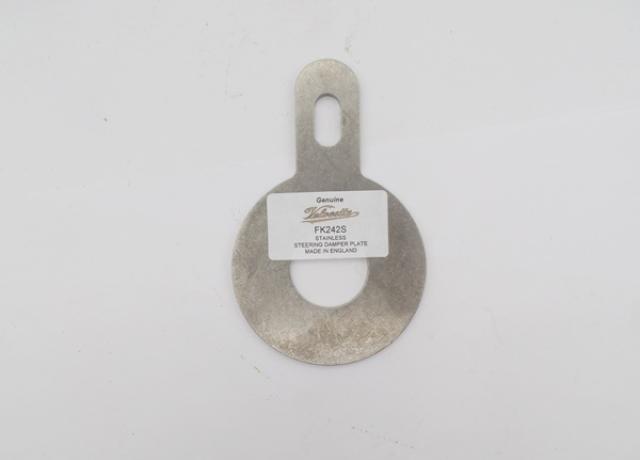 Velocette Platte für Lenkungsdämpfer Niro