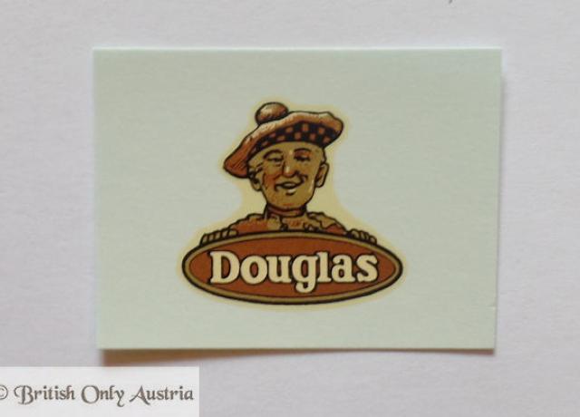 Douglas 80+90+Scottie Head, Abziehbild für Werkzeugkasten 1951-57