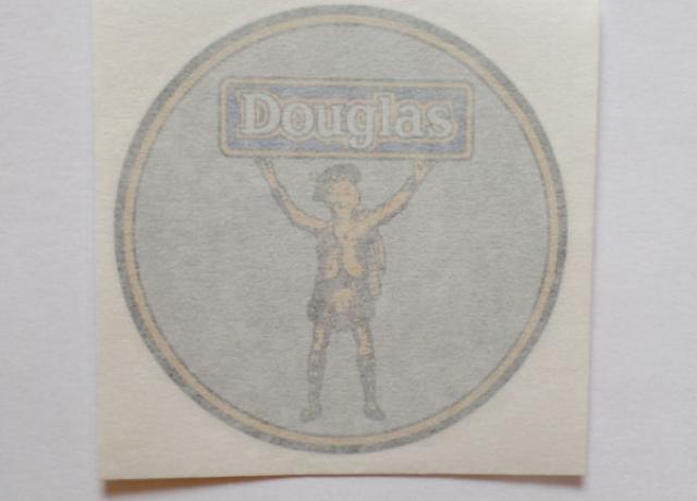 Douglas Dymo Cover on Primary Chaincase, Circular Scottie, to 1934