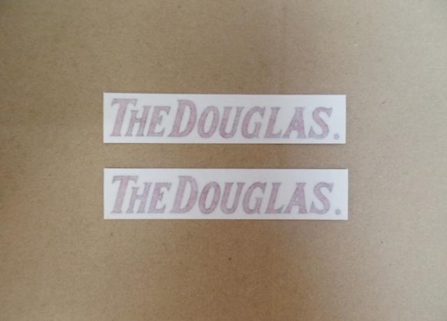 The Douglas, Tank Sticker 1909/13 /Pair