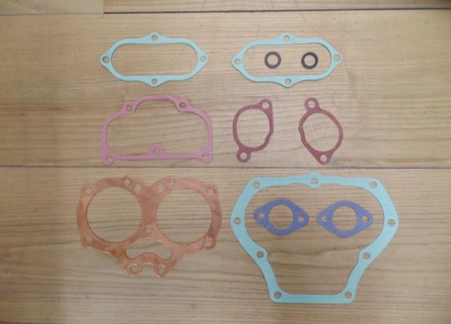 BSA A10 Top End Gasket Set with solid Head gasket