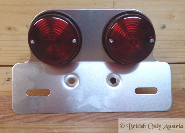 Reart Light / Tail Light Dual Lens Type, round