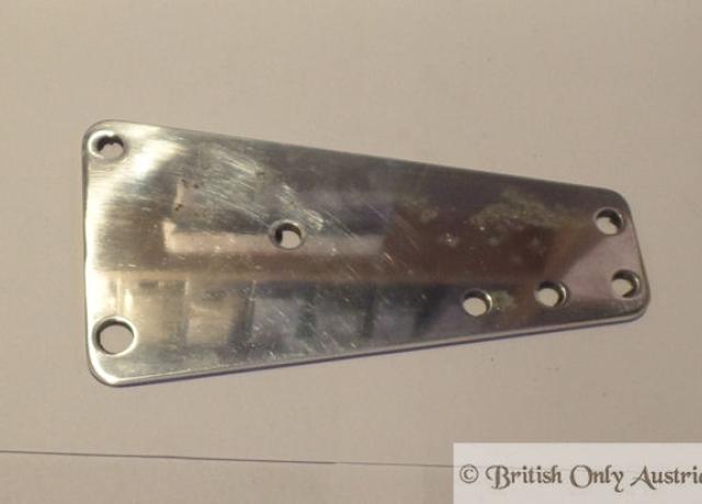 Vincent Footrest Plate Chromed