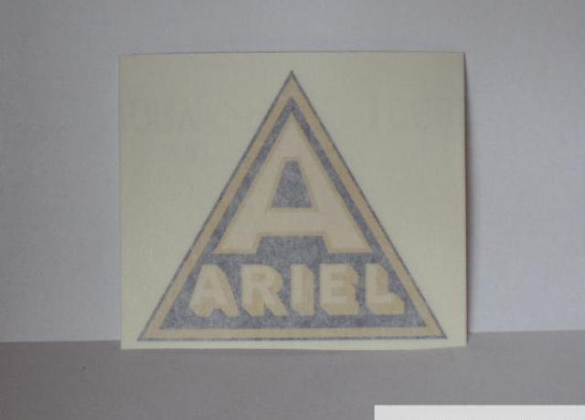 Ariel Sticker for Rear Mudguard and Sidecar Nose 1927