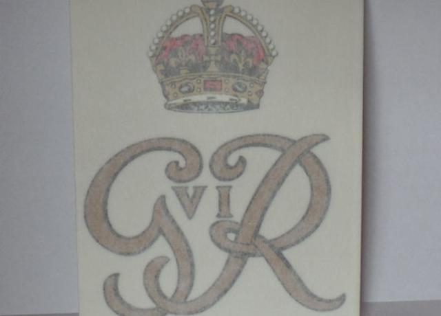 BSA GR with Crown Sticker