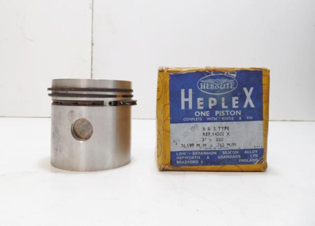 Heplex Kolben B & S Type 14502 +030 NOS