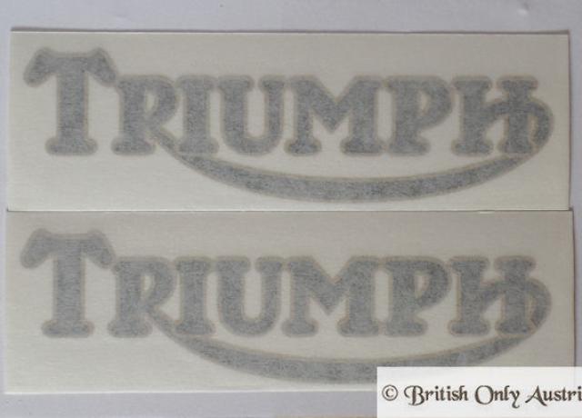 Triumph Tank Sticker f. Trailblazer & SS 1971/72 /Pair