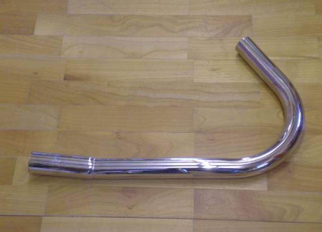 Norton 16 H Exhaust Pipe 1 5/8" 1936-54, only 1 piece in stock