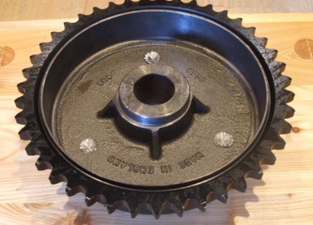 Norton Commando/Atlas Dominator Rear Wheel Sprocket/Brake Drum early Modells 43T